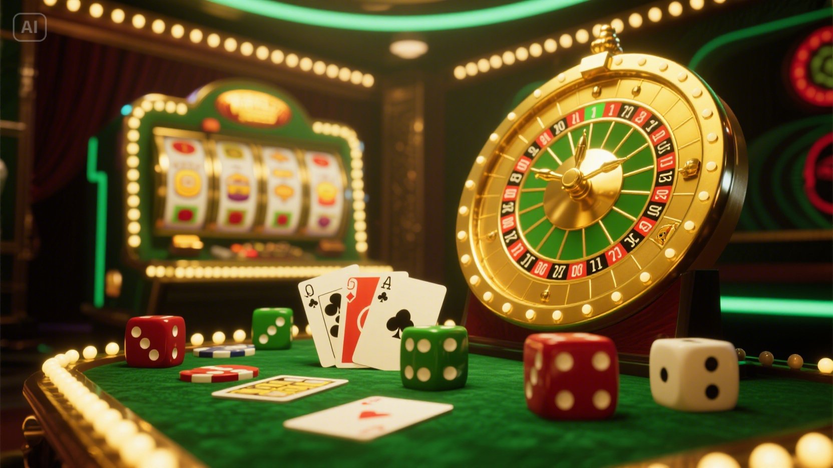 Casino  desktop and mobile interfaces
